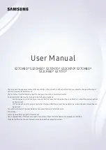 Samsung S27CM50 Series User Manual preview