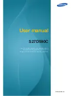 Samsung S27D590C User Manual предпросмотр