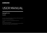 Samsung S32CG51 Series User Manual preview