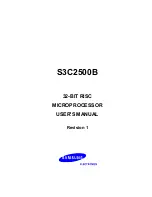 Предварительный просмотр 2 страницы Samsung S3C2500B User Manual