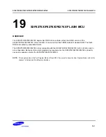 Preview for 311 page of Samsung S3C8275X User Manual