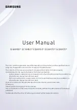 Samsung S43AM70 Series User Manual preview