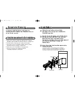 Preview for 4 page of Samsung Sadt-110cm Installation Manual