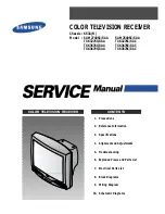 Preview for 1 page of Samsung SAM25405C/XAA Service Manual