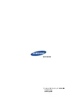 Preview for 2 page of Samsung SAM25405C/XAA Service Manual