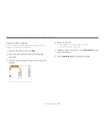 Предварительный просмотр 48 страницы Samsung SAMSUNG EX2F Manual Del Usuario