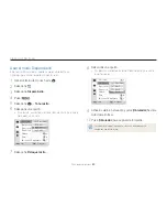 Предварительный просмотр 50 страницы Samsung SAMSUNG EX2F Manual Del Usuario