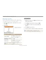 Предварительный просмотр 106 страницы Samsung SAMSUNG EX2F Manual Del Usuario