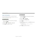 Предварительный просмотр 110 страницы Samsung SAMSUNG EX2F Manual Del Usuario