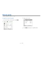 Предварительный просмотр 150 страницы Samsung SAMSUNG EX2F Manual Del Usuario