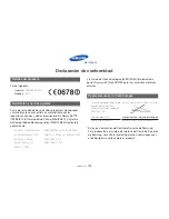 Предварительный просмотр 184 страницы Samsung SAMSUNG EX2F Manual Del Usuario