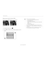 Предварительный просмотр 34 страницы Samsung SAMSUNG MV800 User Manual