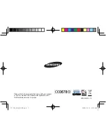 Preview for 144 page of Samsung SAMSUNG ST1000 Quick Start Manual