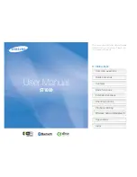 Samsung SAMSUNG ST1000 User Manual preview