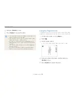 Предварительный просмотр 39 страницы Samsung SAMSUNG ST200F User Manual