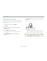 Предварительный просмотр 55 страницы Samsung SAMSUNG ST200F User Manual