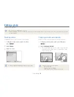 Предварительный просмотр 90 страницы Samsung SAMSUNG ST200F User Manual