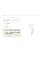 Предварительный просмотр 94 страницы Samsung SAMSUNG ST200F User Manual