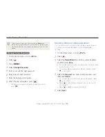 Предварительный просмотр 114 страницы Samsung SAMSUNG ST200F User Manual