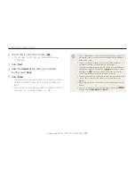 Предварительный просмотр 115 страницы Samsung SAMSUNG ST200F User Manual