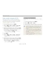 Предварительный просмотр 87 страницы Samsung SAMSUNG WB700 Manual Del Usuario