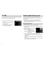 Предварительный просмотр 71 страницы Samsung SAMSUNG_SL502 User Manual