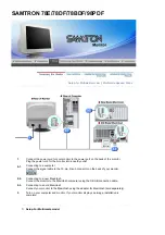 Предварительный просмотр 24 страницы Samsung SAMTRON 58V Manual