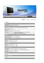 Предварительный просмотр 55 страницы Samsung SAMTRON 58V Manual