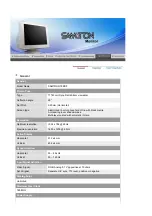 Предварительный просмотр 61 страницы Samsung SAMTRON 58V Manual