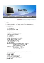 Предварительный просмотр 67 страницы Samsung SAMTRON 58V Manual