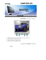 Preview for 33 page of Samsung Samtron 74V User Manual