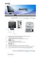 Предварительный просмотр 12 страницы Samsung Samtron 94B User Manual