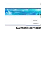 Samsung Samtron 96BDF (Spanish) Manual Del Usuario preview