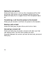 Preview for 13 page of Samsung SBH650 - Bluetooth Stereo Pendant Headset User Manual