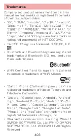 Предварительный просмотр 55 страницы Samsung SC-03D User Manual