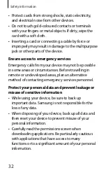 Preview for 30 page of Samsung SC-03G Quick Start Manual