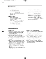 Preview for 4 page of Samsung SC-140 Service Manual