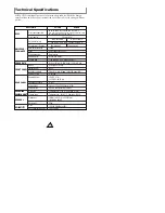 Предварительный просмотр 8 страницы Samsung SC-140 User Manual