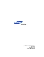 Preview for 2 page of Samsung SC-148B Service Manual