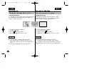 Preview for 100 page of Samsung SC-D103 Owner'S Instruction Book