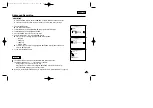 Preview for 57 page of Samsung SC-D107 Owner'S Instruction Book