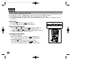 Preview for 76 page of Samsung SC-D107 Owner'S Instruction Book