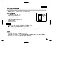 Preview for 87 page of Samsung SC-D107 Owner'S Instruction Book