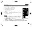 Preview for 101 page of Samsung SC-D107 Owner'S Instruction Book