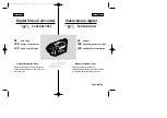 Samsung SC-D20 Owner'S Instruction Book preview