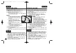 Предварительный просмотр 60 страницы Samsung SC-D20 Owner'S Instruction Book