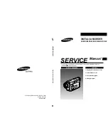 Samsung SC-D20 Service Manual preview