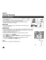 Предварительный просмотр 52 страницы Samsung SC-D263 Owner'S Instruction Book