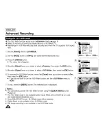 Предварительный просмотр 58 страницы Samsung SC-D263 Owner'S Instruction Book