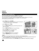 Предварительный просмотр 66 страницы Samsung SC-D263 Owner'S Instruction Book